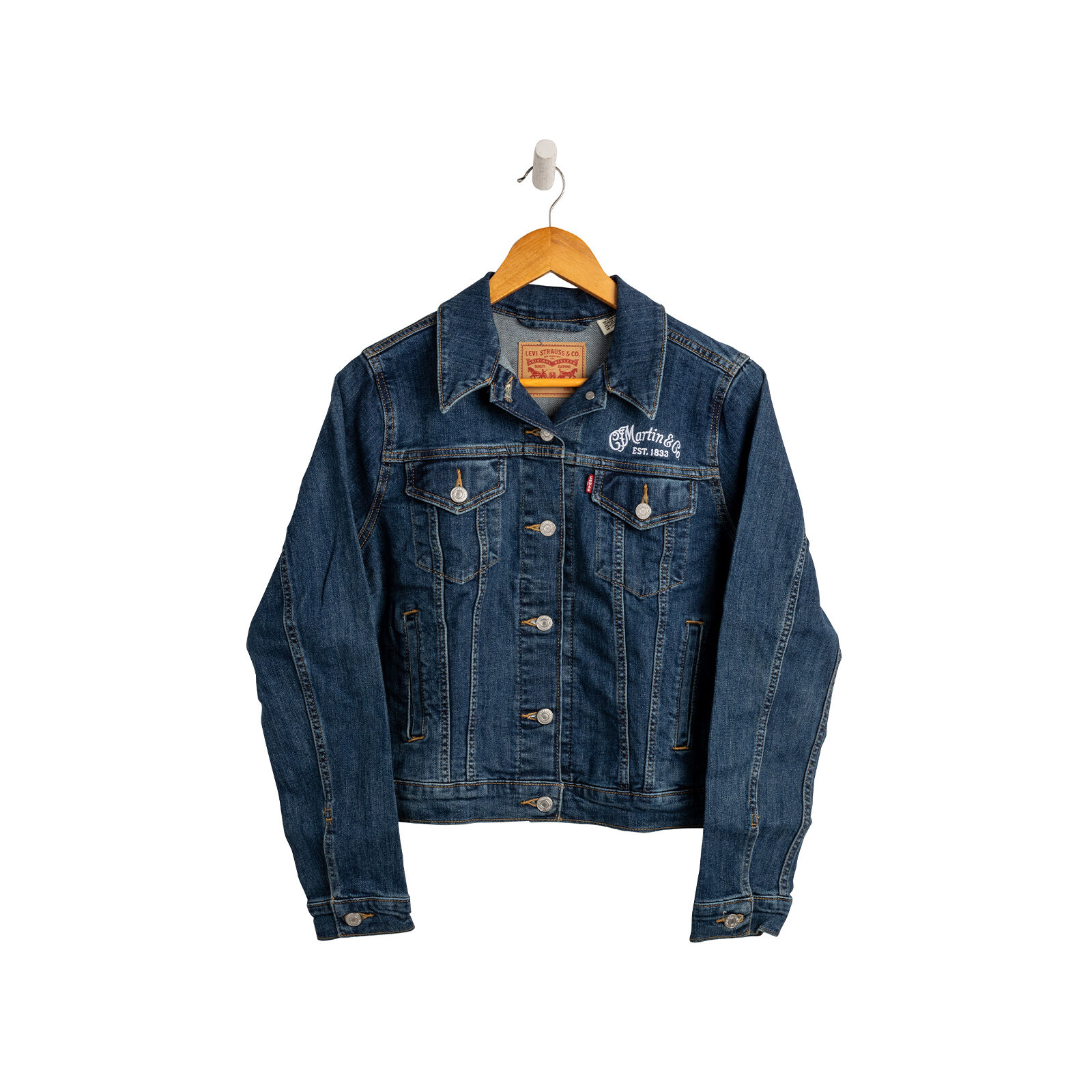 Buy Levi's Blue Cotton Regular Fit Denim Jacket for Mens Online @ Tata CLiQ