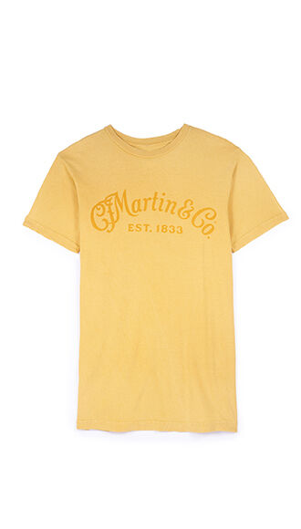 Martin Tone on Tone Mustard T-shirt