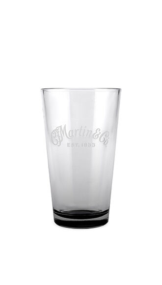 Black Bottom Pint Glass