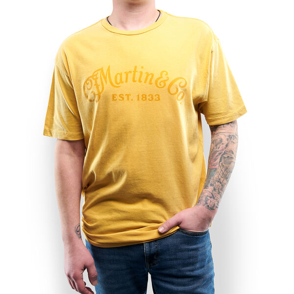 Martin Tone on Tone Mustard T-shirt image number 0